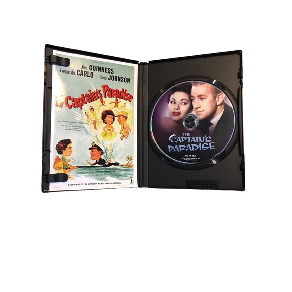 The Captain’s Paradise (DVD, 1953) Alec Guiness and Yvonne De Carlo Plus Insert - Picture 3 of 6